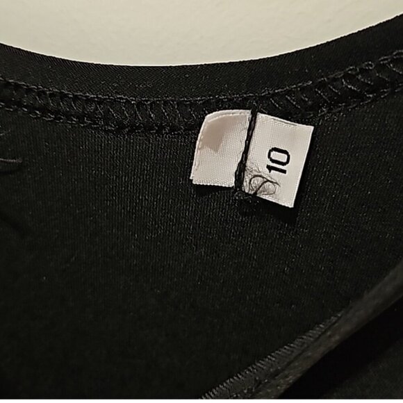 Sympli Black Stretch Dress 10 - Picture 7 of 8